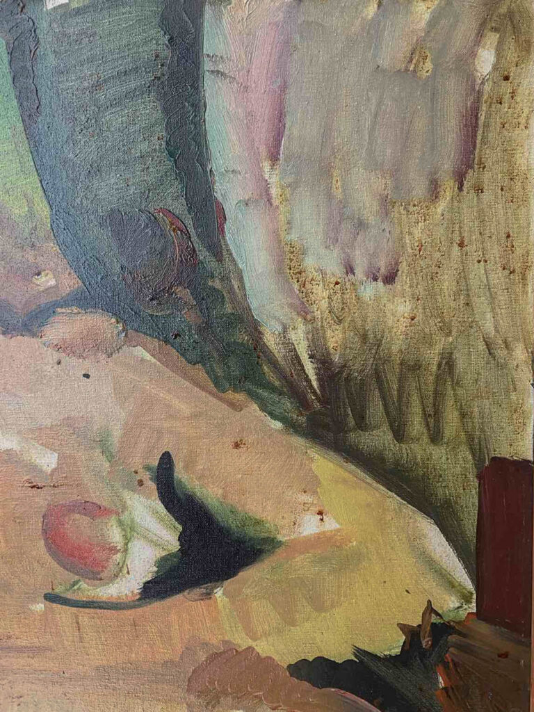 5 Nude portrait by Greek painter Kostas Loustas